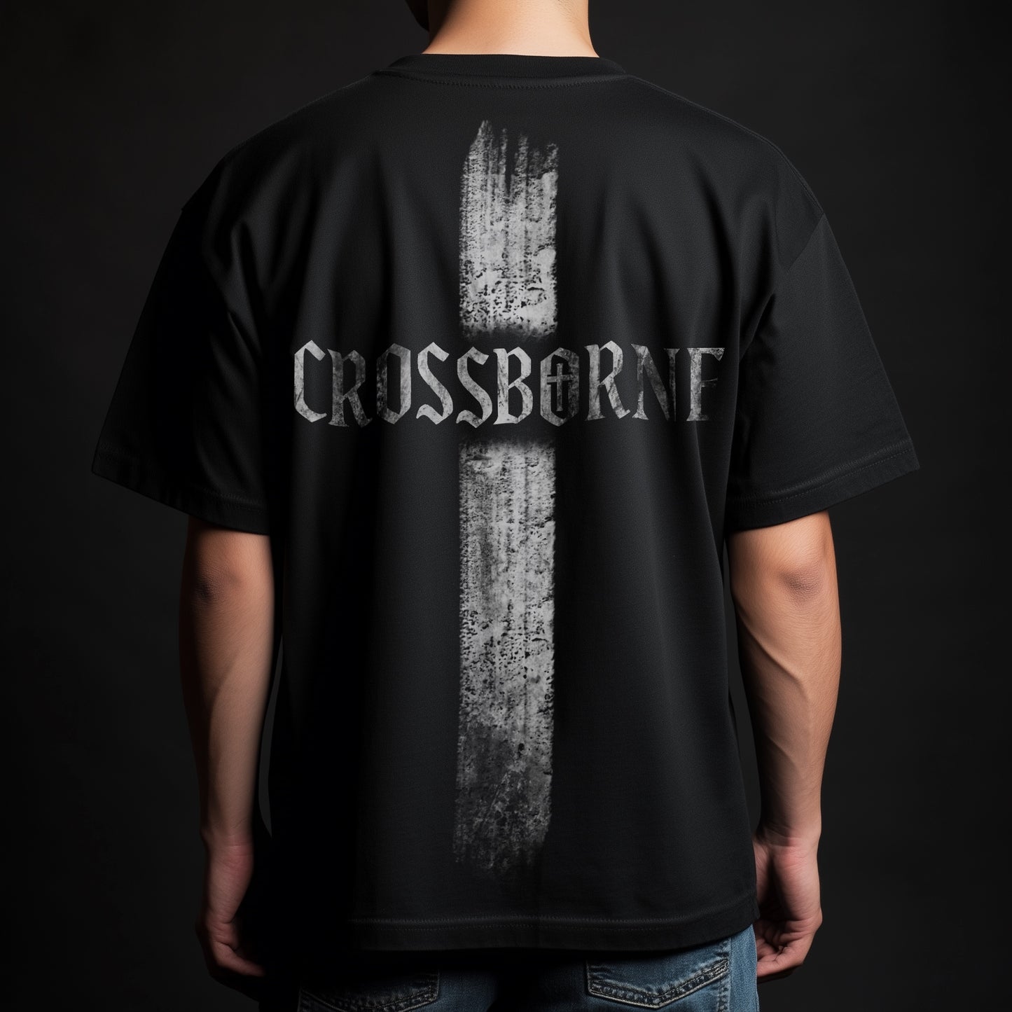 CROSSBORNE CROSS LOGO TEE